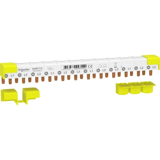 Schneider Electric Sløjfeskinne iC40 3P+N 12 moduler