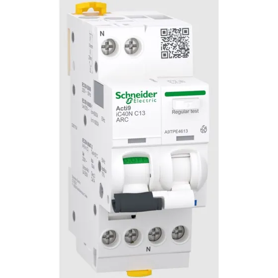 Acti9 iC40 ARC Gnistdetektor MCB+AFD 1PN C13A 6kA