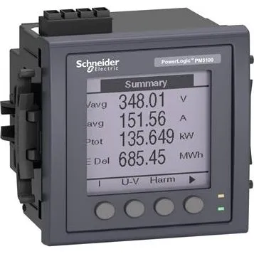 PM5111 Strømmåler med Modbus, 15. harmoniske, Klasse 0.5