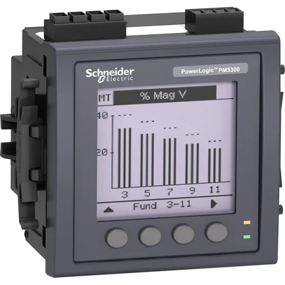PM5341 Strømmåler med Ethernet, 31. harmoniske, Klasse 0.5S