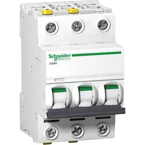 Acti9 iC60H Automatsikring 3P 20A D-karakteristik 10/16kA