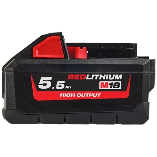 Milwaukee M18 HIGH OUTPUT 5,5Ah 18V REDLITHIUM