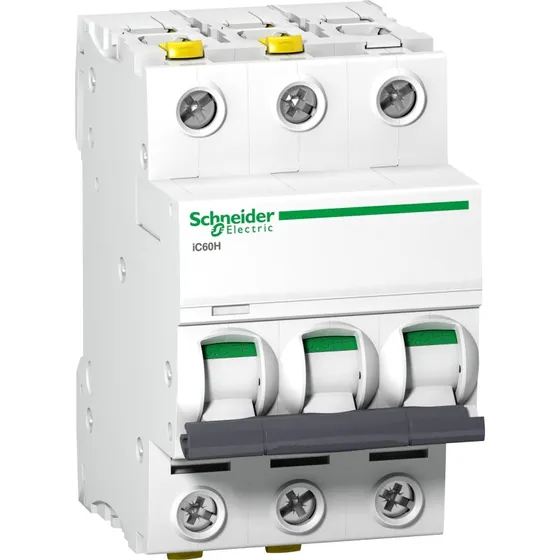 Schneider Electric Acti9 iC60H 3P 63A B-karakteristik 10/16kA