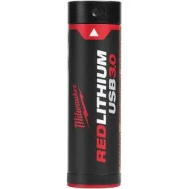 MILWAUKEE REDLITHIUM L4 B3 3,0Ah USB-batteri