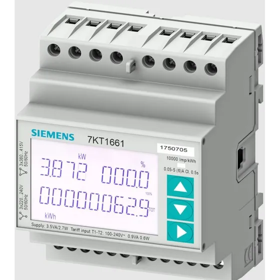 Siemens SENTRON 7KT PAC1600 3-faset energimåler 80A Modbus