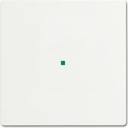 ABB Tangent med symbol til 1/2-tryk, mat-hvid