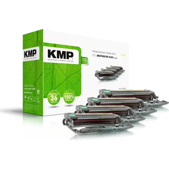 KMP Tromleenhed B-DR32 Multipack til Brother DR243CL (4 stk.)