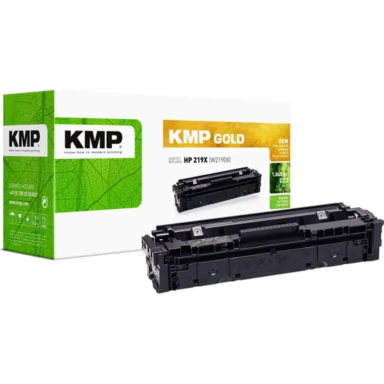 KMP Tonerpatron kompatibel med HP 219X (W2190X) - Sort
