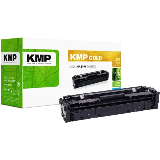 KMP 2571,6503 Cyan Tonerpatron kompatibel med HP 219X