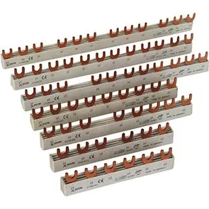 Samleskinne Euro-Vario 63A 3p+3n/18modul