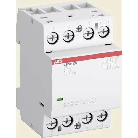 ESB40-30N-01 Installationskontaktor 24V AC/DC 40A