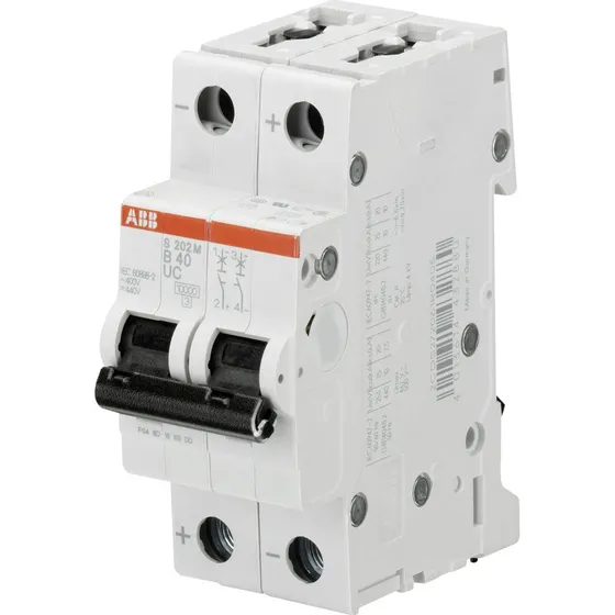 Automatsikring S 200 M UC B6A 2P 10kA 2M