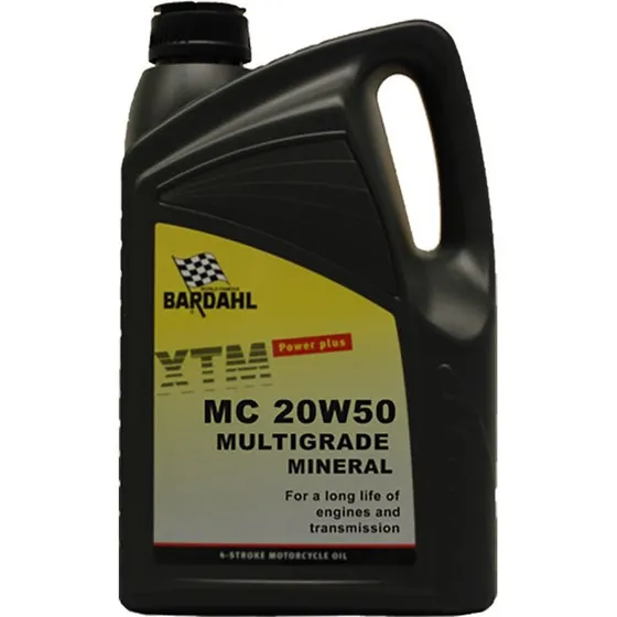 Bardahl XTM 20W-50 SG Multigrade 5 L