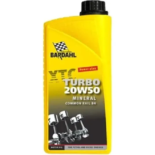 Bardahl XTC 20W-50 Turbo 1 l motorolie