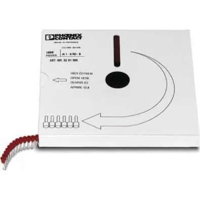 Terminalrør ai 1,5 - 8 bk-b, sort, 8 mm