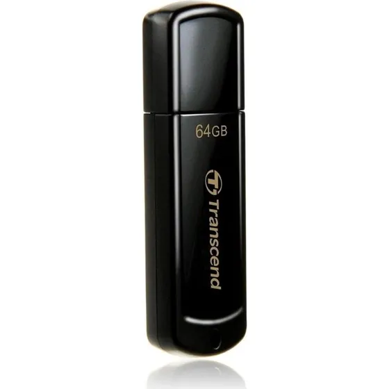 Transcend JetFlash 350 USB-stick 64 GB - Sort