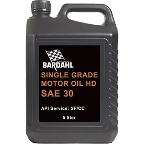 Bardahl HD30 Singlegrade motorolie SAE 30 – 5 L