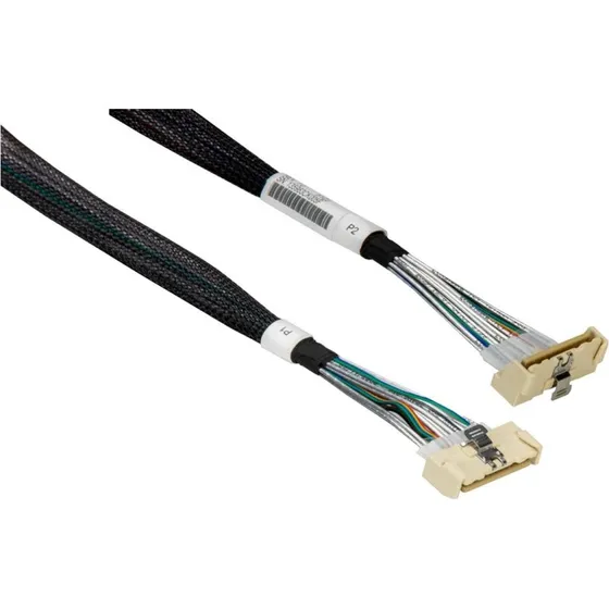 Supermicro ATA/SAS MCIO x8 kabel, 39 cm, PCIe Gen5