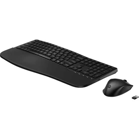 HP 685 Trådløst Tastatur og Mus Sæt - Sort QWERTZ