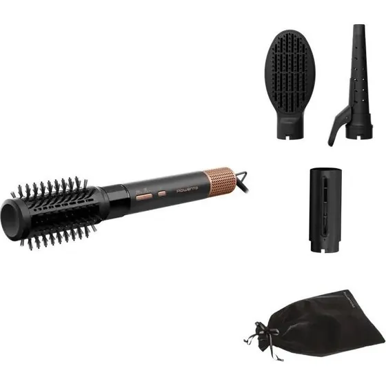 Rowenta Air Shape UB9820E0 Varmluftsbørste - Sort/Kobber
