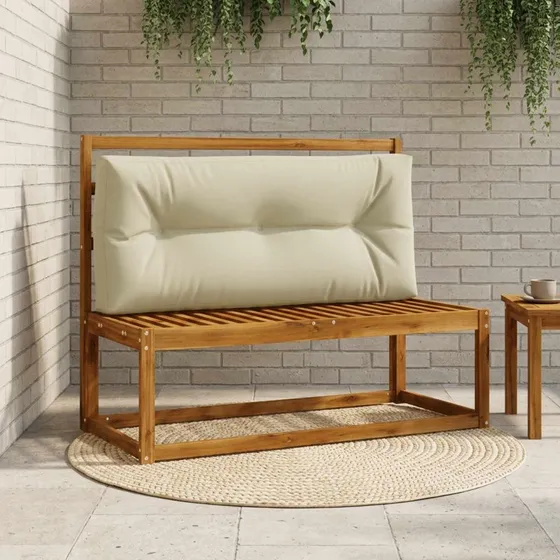 vidaXL VIANEN Palle rygpude - Lys grøn - 120 x 50 x 12 cm