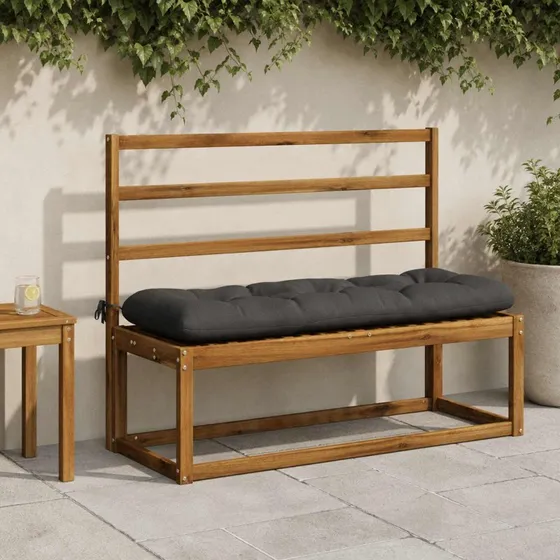 vidaXL Bænkpude VIANEN Antracit 100 x 40 x 12 cm