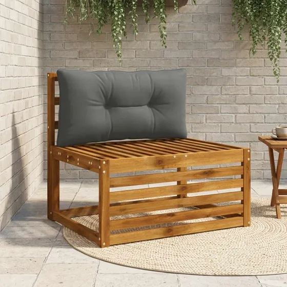 vidaXL Rygpude PUTTEN Antracit 70 x 40 x 10 cm