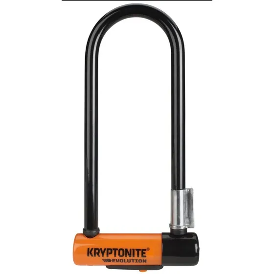 Kryptonite Evolution Mini-9 New-U U-lås 83×241 mm sort/orange