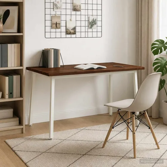 vidaXL Spisebord med live edge i massivt akacietræ 140x90x75 cm