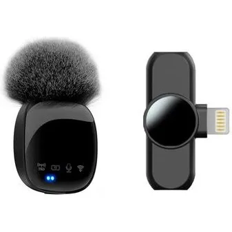 Lippa Pro trådløs mikrofon med Lightning-stik, sort