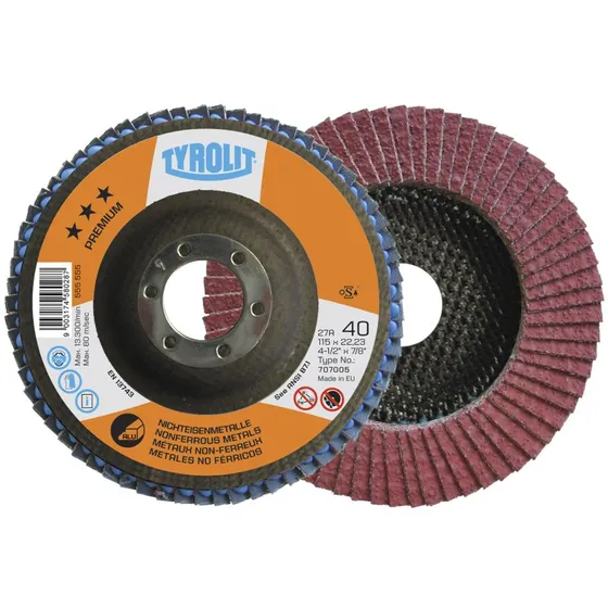Lamelskive Premium 27SLA ø125 CA80-B til aluminium