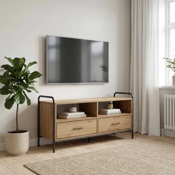 vidaXL TV-skab 67,5 x 33 x 50 cm i Artisan-eg