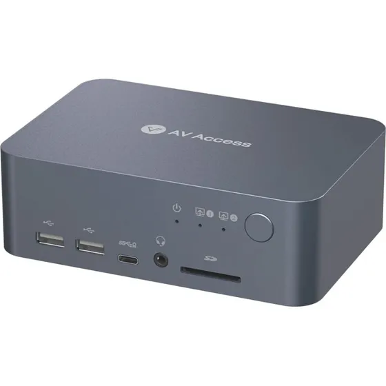 AV Access iDock C10 KVM-dockingstation med 4K60Hz og USB-C