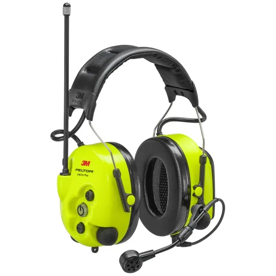 3M Peltor LiteCom Plus hovedbøjle med 2-vejs kommunikation