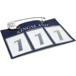 Kingsland Stævnenummer - Navy - 3 tal
