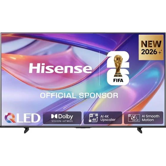 Hisense 55E7S 55" 4K QLED Smart TV - Sort