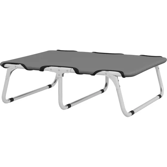 Universel Hundeseng, foldbar 71x58x20 cm, grå (op til 10 kg)