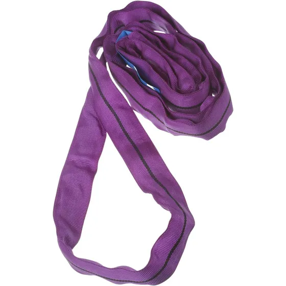 Rundsling Violet 1T 0,5m Dobbeltsyet Polyester