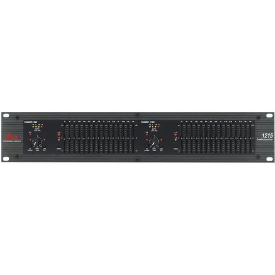 dbx 1215 Dual 15-bånd grafisk equalizer