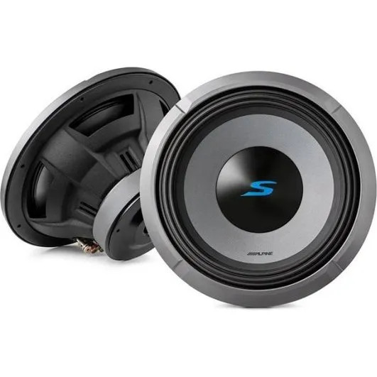 Alpine S2-W12D2 12" subwoofer (dual 2Ω, 600W RMS)