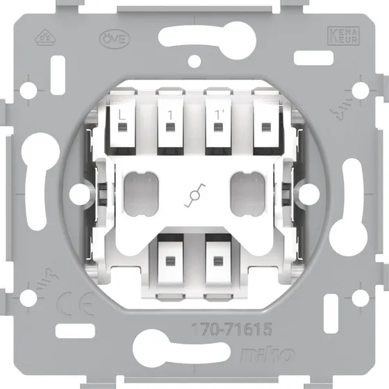 NIKO Korrespondance-afbryder 10A/250Vac 170-71615