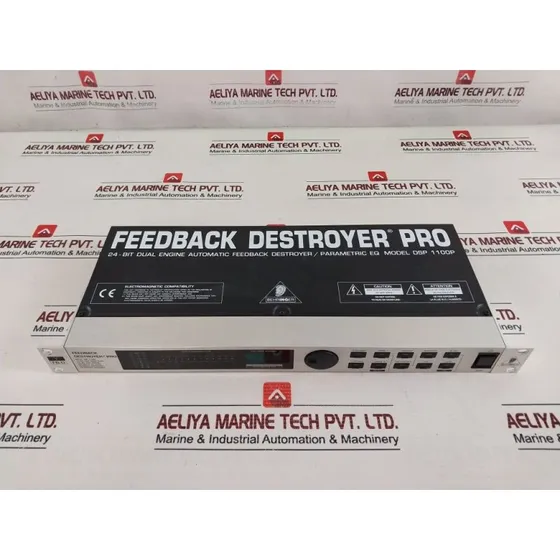 Behringer DSP1100P Feedback Destroyer / parametrisk EQ