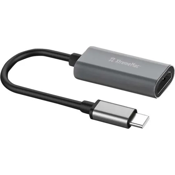 XtremeMac Videoadapter USB-C til HDMI 4K - Sidereal-grå