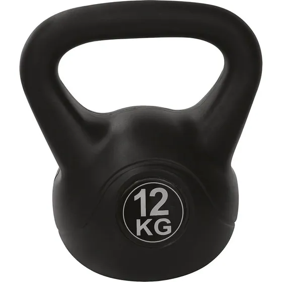 Tunturi Kettlebell 12 kg (PVC, sandfyldt)