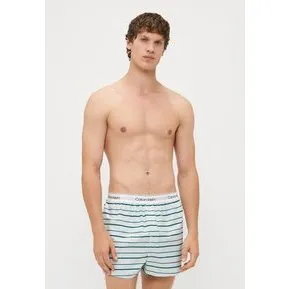 Calvin Klein Boxer Slim 3PK – Cotton Stretch, sort/hvid/turf