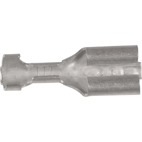 Uiso. Spademuffe B1505FLS8-1, 0,75-1,5mm², 4,8x0,8mm