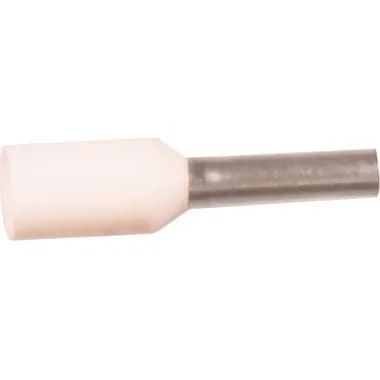 ABIKO Isoleret terminalrør KA0,75-8ETW 0,75mm2 Hvid L8mm