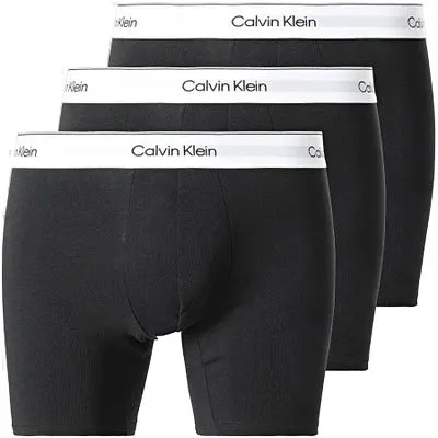 Calvin Klein Icon Cotton Stretch 3-pak boxershorts, sort (NB2381A)