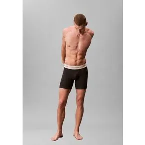 Calvin Klein Boxer Brief 3-pak (Heritage) – oyster gray talje