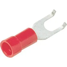 Iso. gaffelkabelsko 0,5-1,5mm² M3,5 rød A1537GB